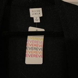 Black sparkle duster